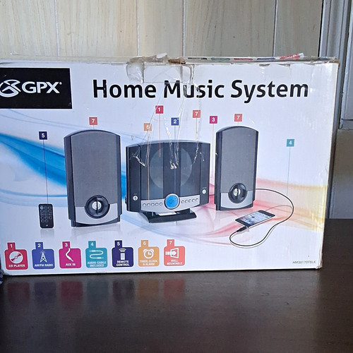 Gpx hm3817dtblk player - gpx, cd