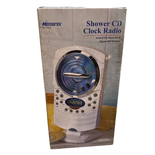 New memorex shower clock - memorex,