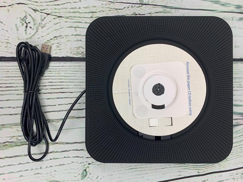 Wall mounted player with - cd,