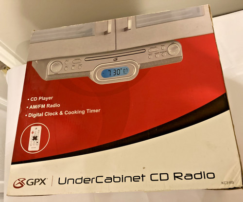 Gpx kc318s under cabinet - gpx, cd