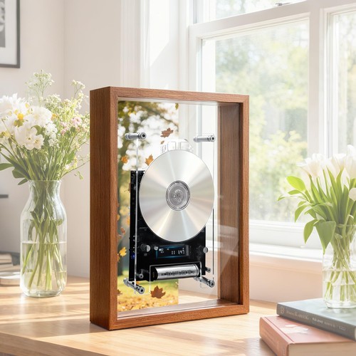 Wall mounted player - wall, cd