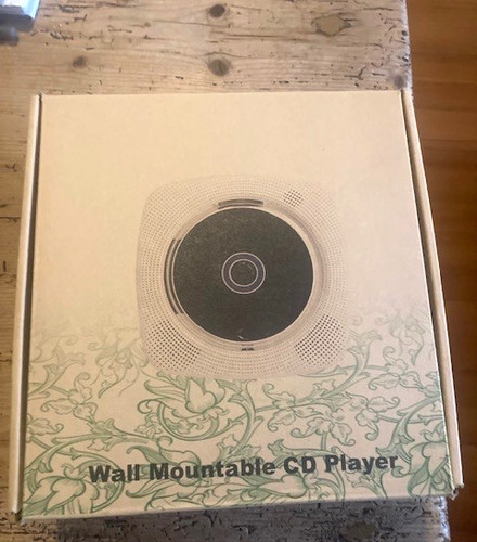 Wall mounted player - mounted, player-new