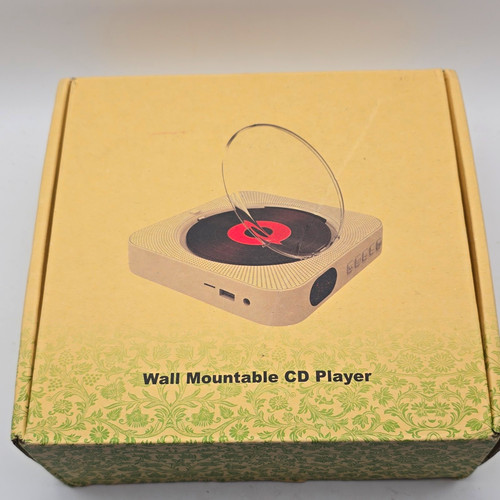 Wall mountable player - mountable, cd