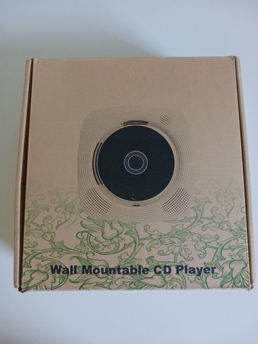 Wall mounted player - mounted, cd