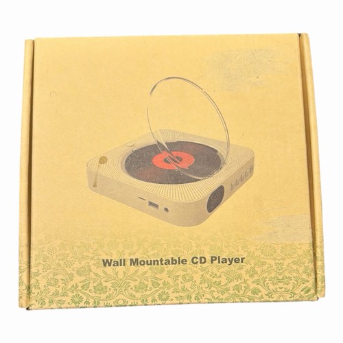 Wall mountable player - mountable, cd