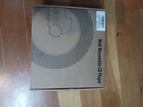 Wall mounted player white - cd,