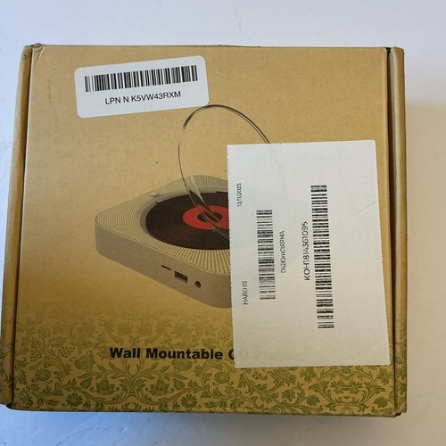 Player bluetooth radio - cd,