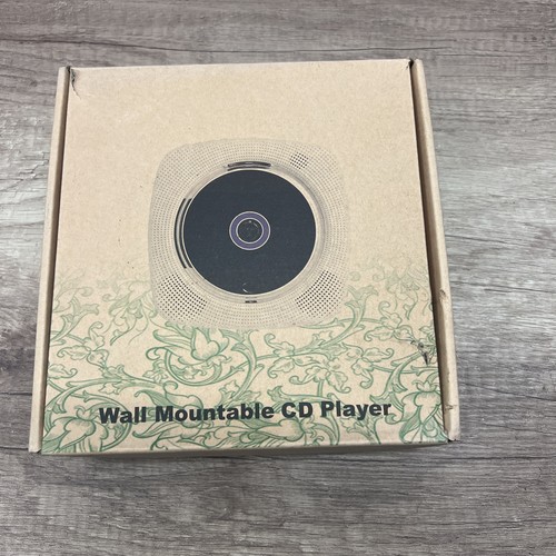 Wall mountable player white - mountable, cd